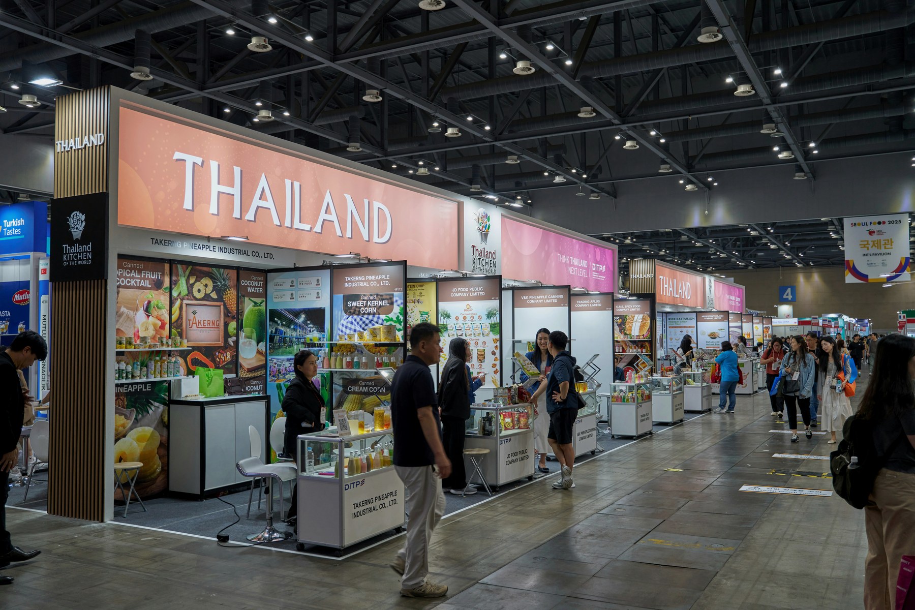 International food trade show representing brand growth and market access